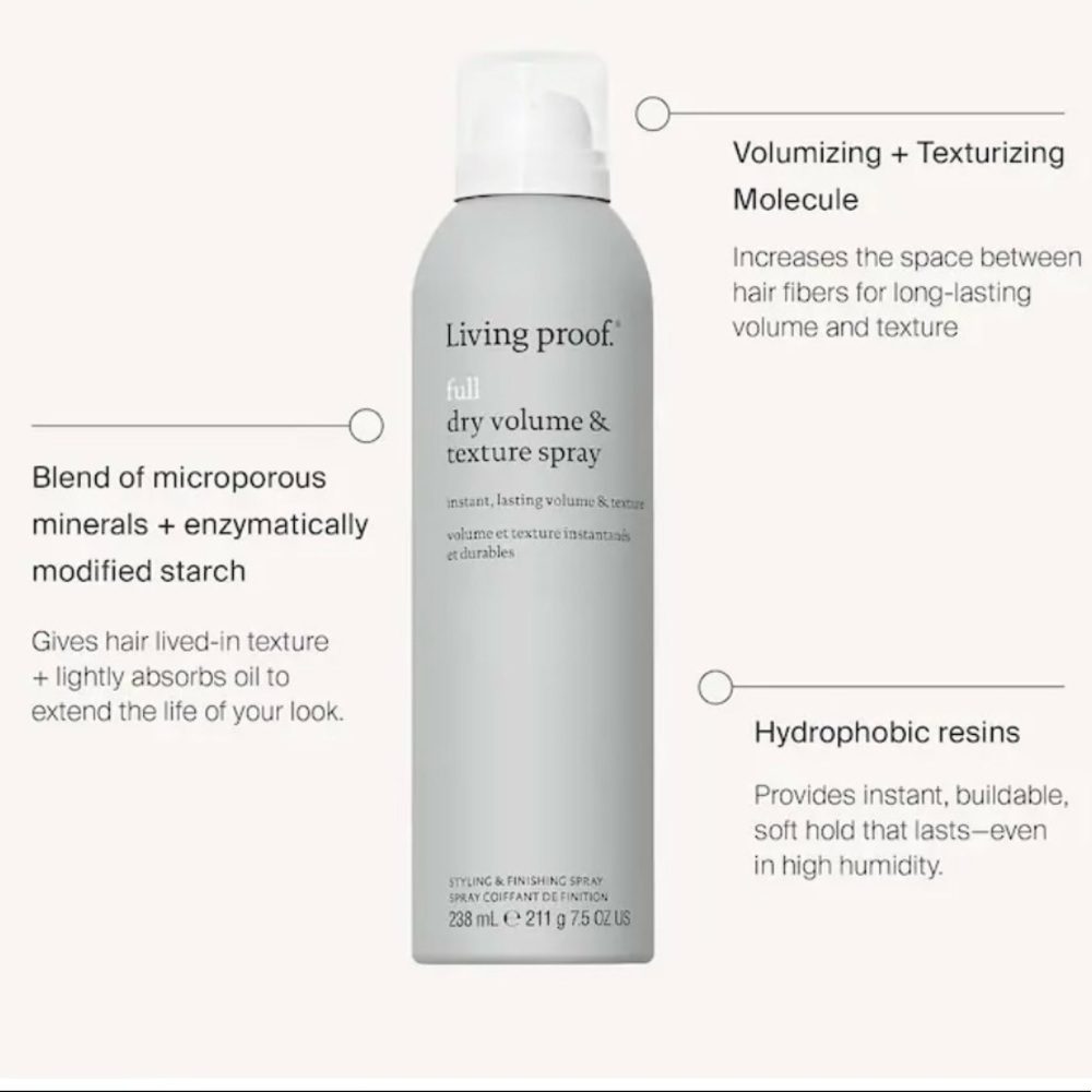 Living proof dry Volume and Texture Spray